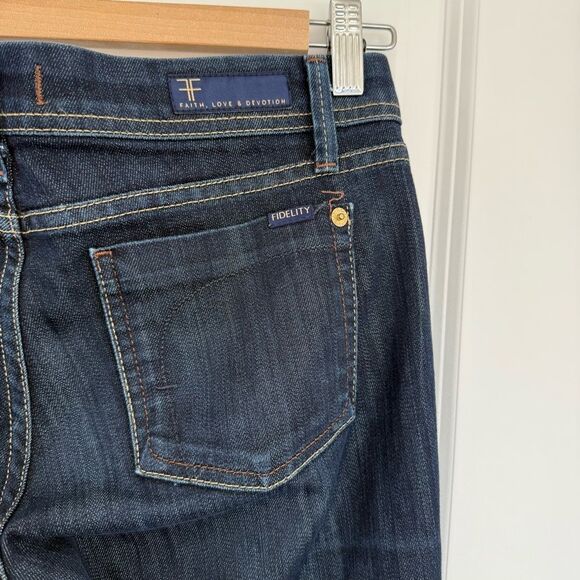 FIDELITY DENIM | Dark Blue Skinny Jean - Picture 5 of 14